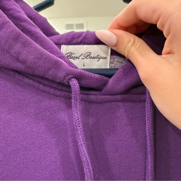 Hazel Boutique x Evil Genius I Swear She’s an Angel Hoodie - Picture 5 of 5